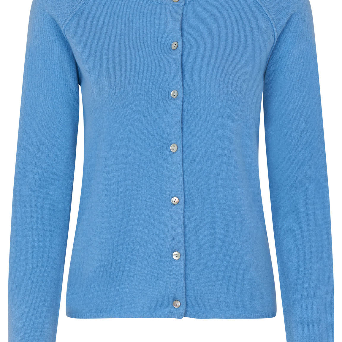 RWLaica Cashmere LS O-neck Raglan Cardigan