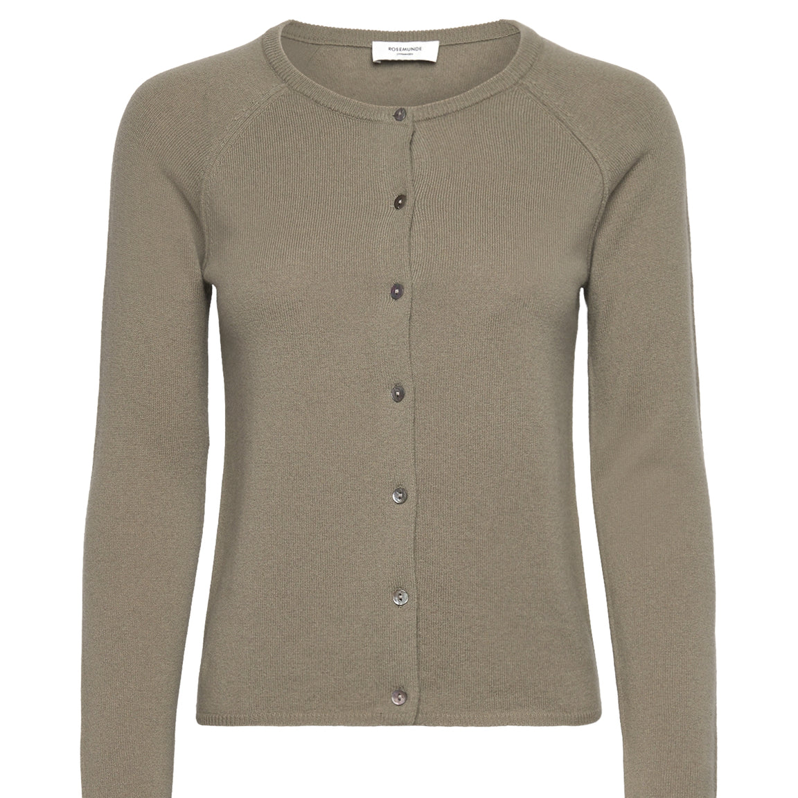 RWLaica Cashmere LS O-neck Raglan Cardigan