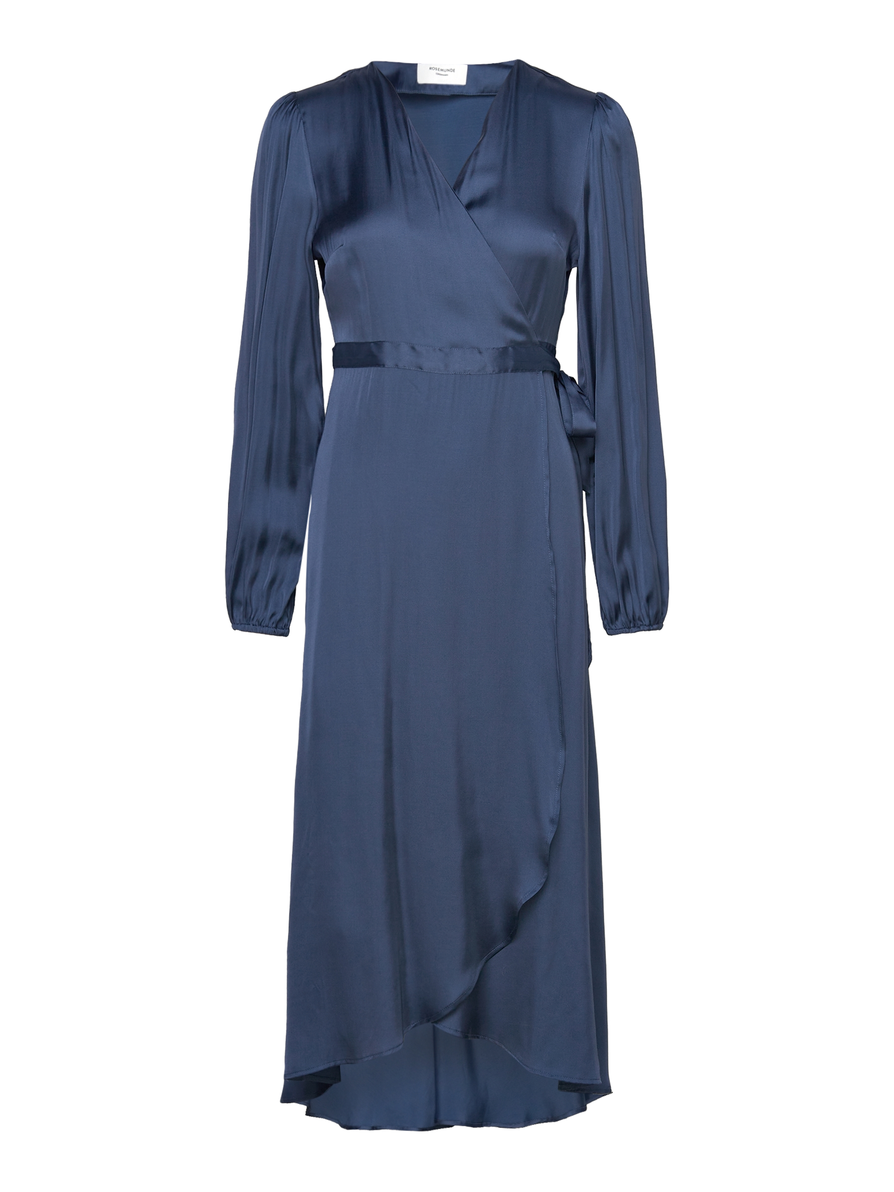 RWSatina LS Wrap Dress