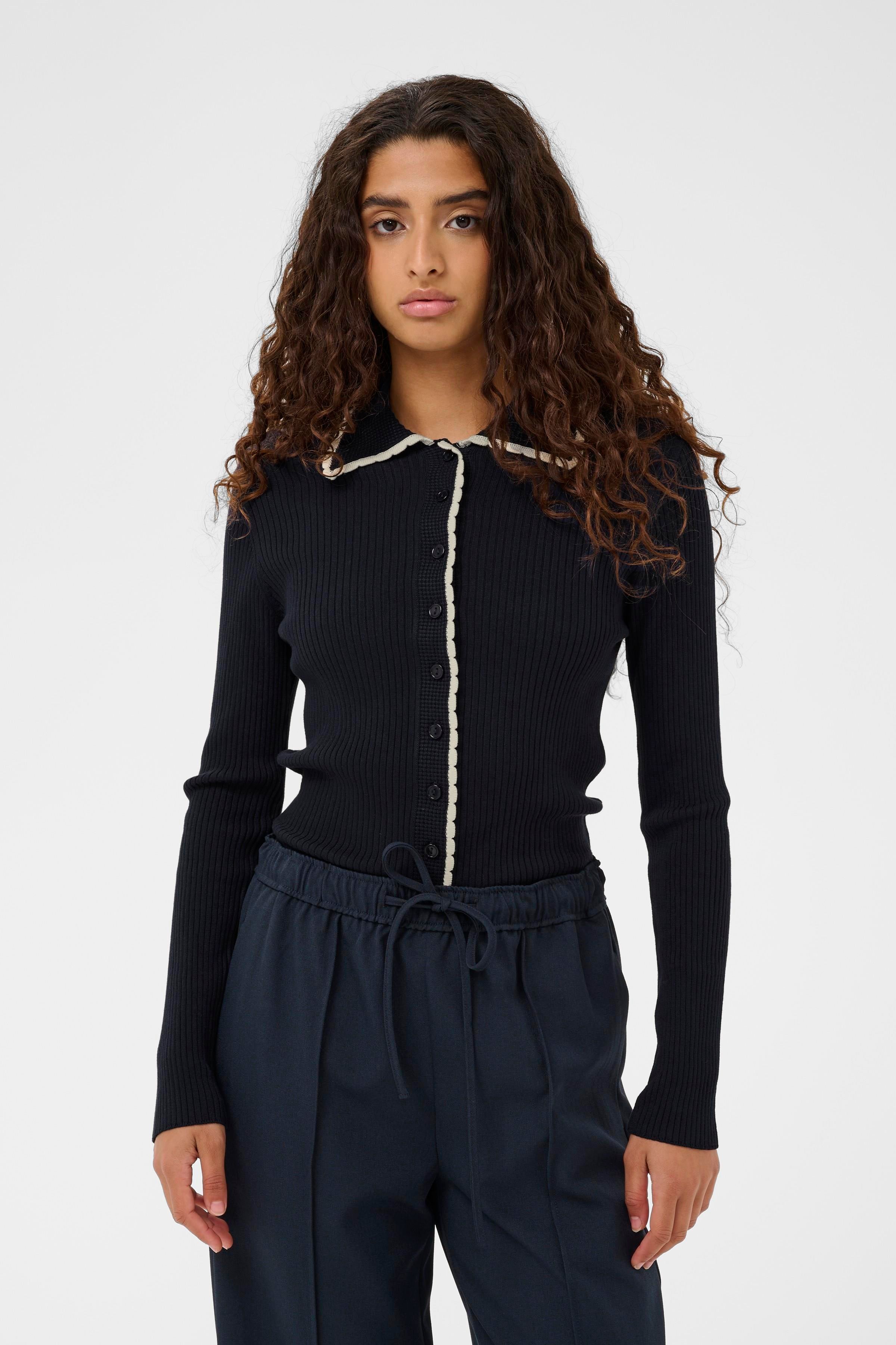 SLLysandra Polo Cardigan