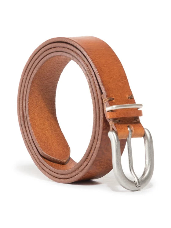 Wrangler Double loop leður belti – River