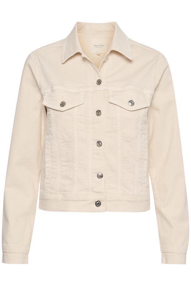 Part Two FREDERIKKAPW DENIM jakki hvítur