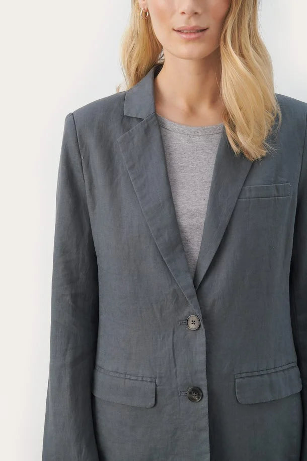 NYANPW LINEN blazer