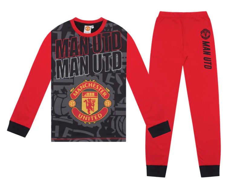 Manchester United Náttföt barna