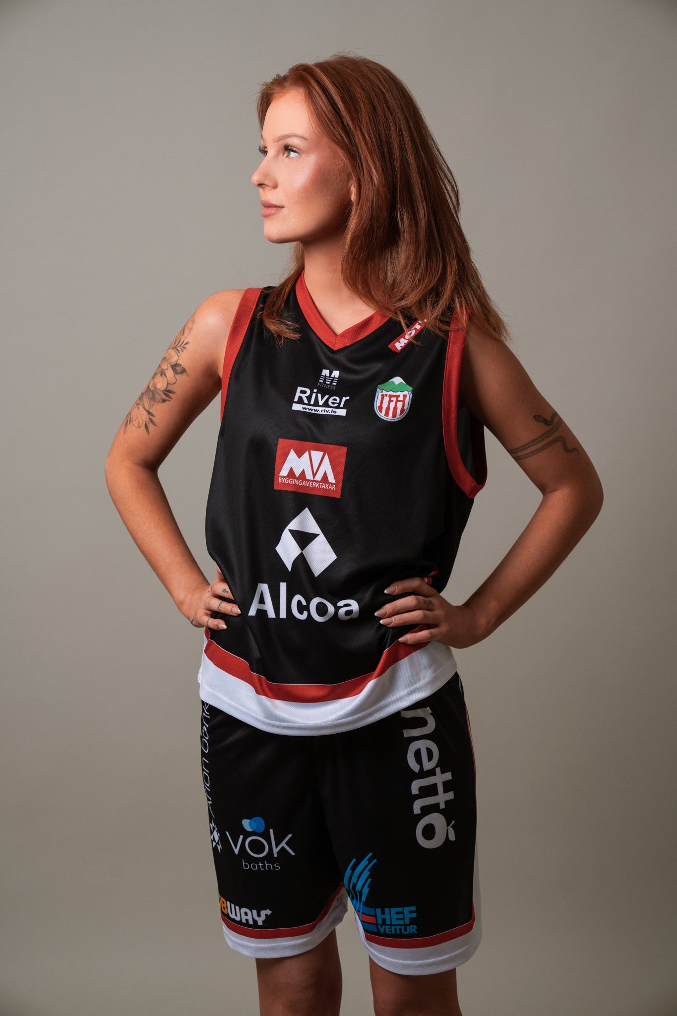 Höttur körfuboltabúningur kids